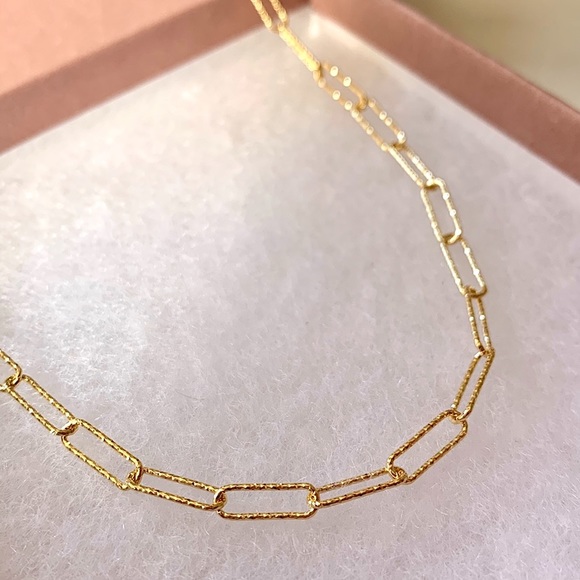 Sparkle Shimmer Chain Link Necklace - Picture 15 of 16